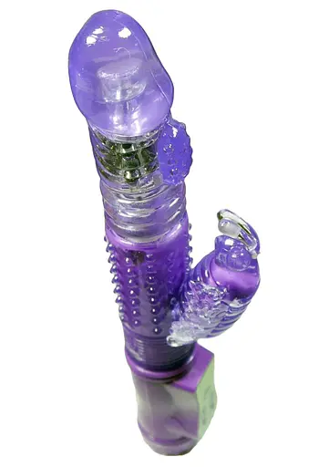 Вибратор-кролик Boss Series Rabbit Massager 24.5 см фиолетовый - фото 5
