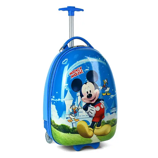 Чемодан детский YG0356-03 30-46-20 см, цвет Синий