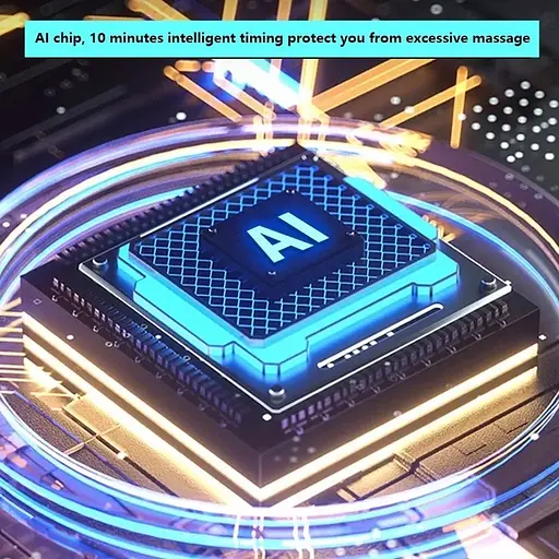 Перкусійний масажний міні пістолет Fascial Gun YJ03 (8 насадок) Рожевий - фото 6