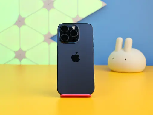 Смартфон Apple iPhone 15 Pro 128GB Blue Titanium (MTV03) Б/В [158101] - фото 6