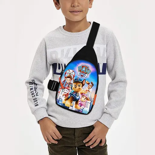 Сумка через плече дитяча Щенячий патруль 29х17 см сумка слінг для хлопчика (02290)