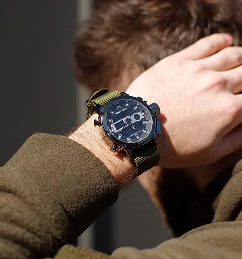 Годинник MegaLith Prof Green - фото 14