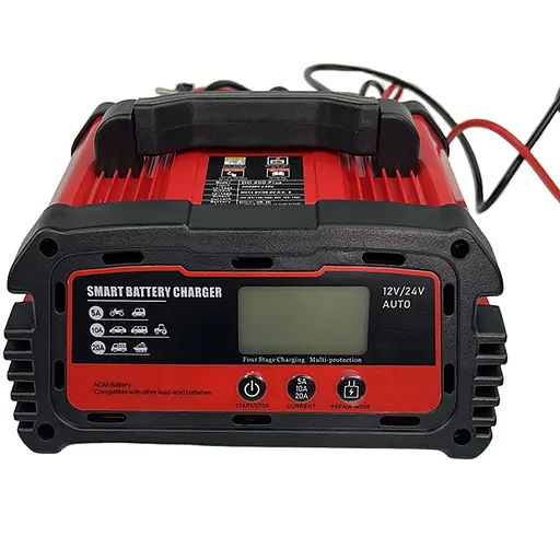 Универсальное зарядное устройство для аккумуляторов GEL/AGM/STD Demuda DC200Plus 12V/24V 20А/10А - фото 4