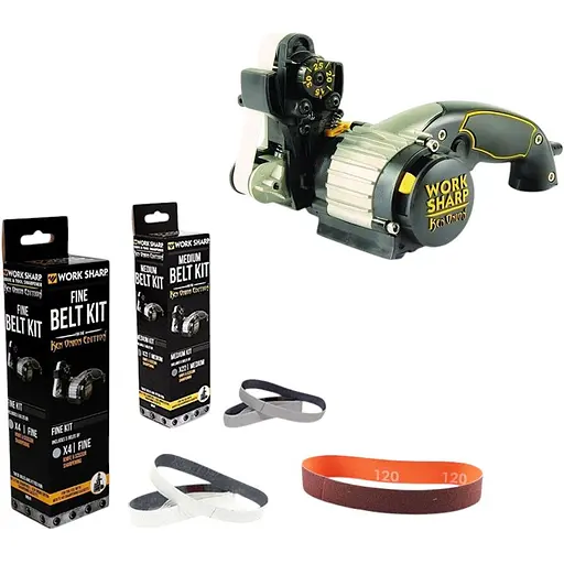 Точилка електрична Work Sharp Ken Onion Edition + 3 ремня (P120, x22, x4)