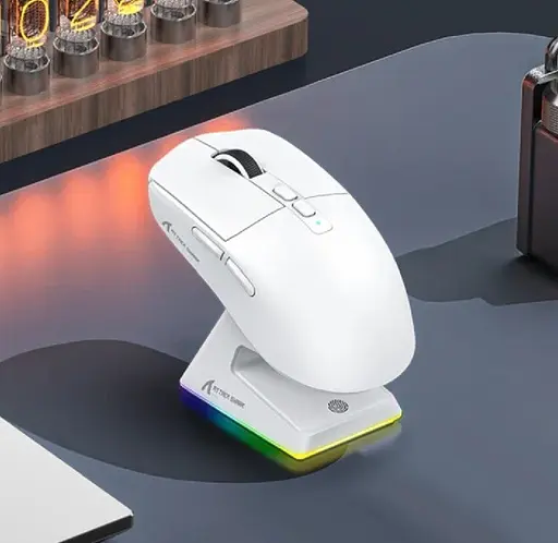 Миша ігрова Attack Shark X6 біла - фото 4