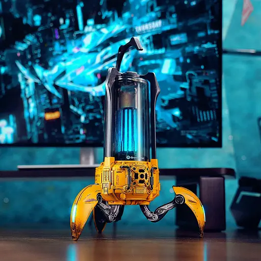 Акустична система GravaStar Supernova Battle - Worn, BT/3.5мм, 25ВТ, жовтий - фото 3