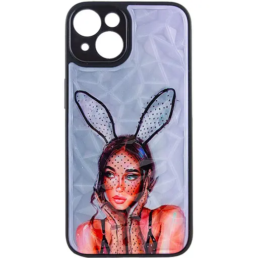 Чехол Epik TPU+PC Prisma Ladies для Apple iPhone 14, 6.1 Rabbit