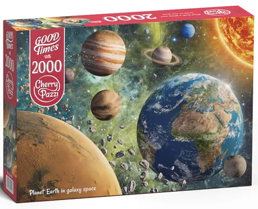 Пазли CherryPazzi Планета Земля у просторі галактики, 2000 елементів, 70x100 см
