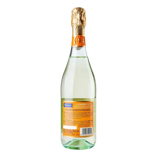 Вино ігристе Riunite Lambrusco Emilia IGT Bianco 8% 0.75 л (619581) - фото 3