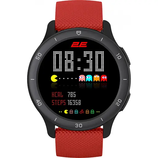 Смарт-годинник 2E Motion GT2 47mm Black-Red (2E-CWW21BKRD) - фото 4