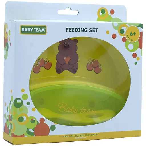 Уцінка. Набір для годування Baby Team Ведмедик (6020) - фото 2