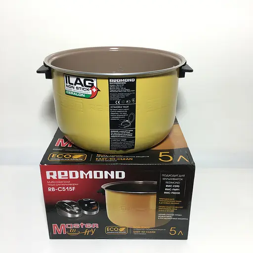 Чаша для мультикухни (мультиварки) REDMOND MasterFry RMC-FM230, RMC-FM91, CB390S, 5 л. RB-C515F - фото 4