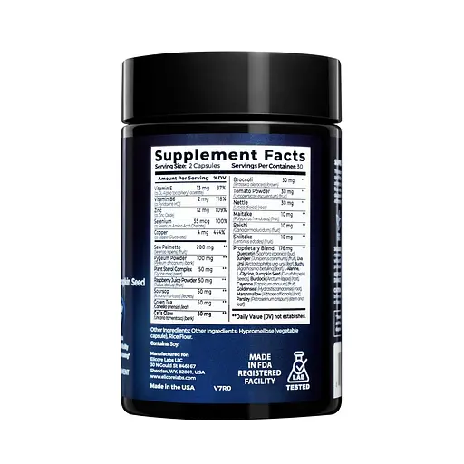 Комплекс для поддержки простаты Elicore Labs Prostate Formula, 60 вегакапсул - фото 3