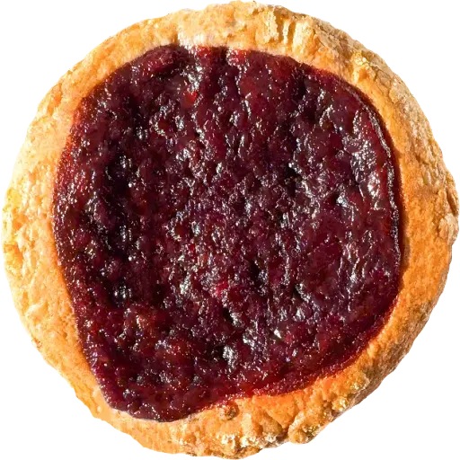 Крафтове печиво вершкове Gisotti "Ожинове" натуральне 330 г - фото 2