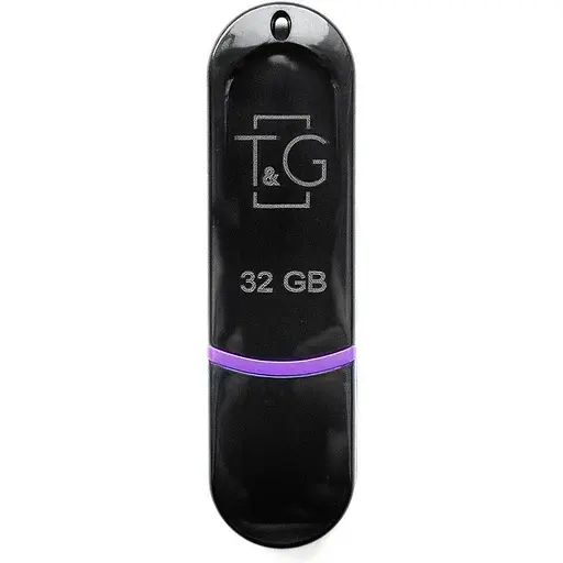 Флеш накопитель USB 32Gb T&G Shorty TG012 черный USB 2.0 (TG012-32GBBK) - фото 1