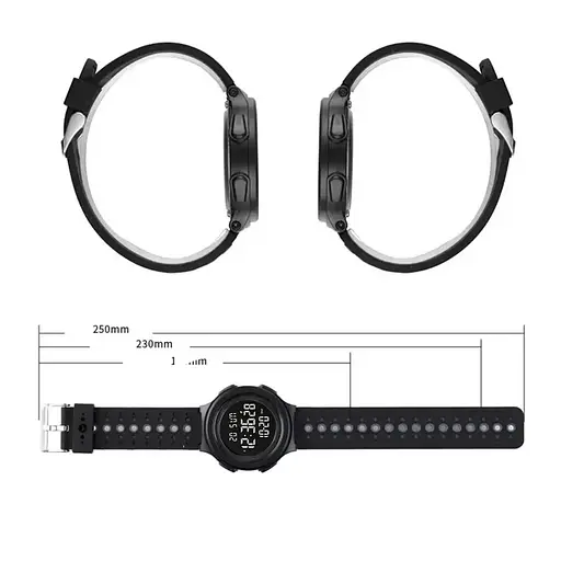 Наручний годинник чоловічий Skmei 1733 Black Black, 1733BKBK (18459) - фото 9