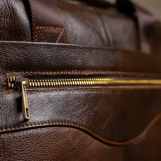 Чоловіча шкіряна сумка Vintage 40х29,5х7 см sum0012312 - фото 9