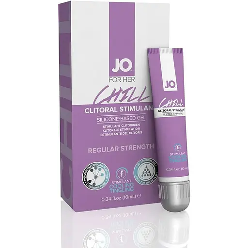 Стимулювальний гель для клітора System JO CHILL Cooling (10 мл) - фото 5