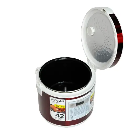 Універсальна мультиварка Vegas VMC-9090R 5 л 42 програми з антипригарним покриттям - фото 7