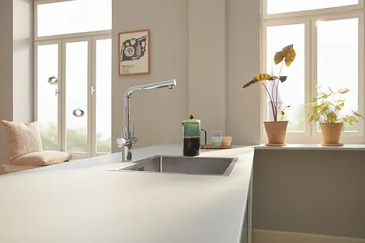 Смеситель для кухни с подключением питьевой воды Grohe Blue Pure Minta 30588000 Хром - фото 5