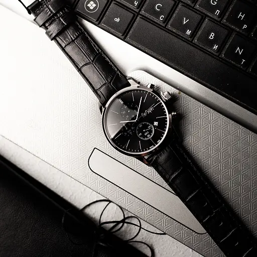 Годинник Lee Cooper Leather Black - фото 4