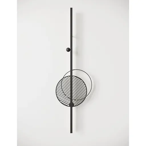 Настінне бра Babich Studio Mid B 1200 Black (RAL 9005) - фото 1