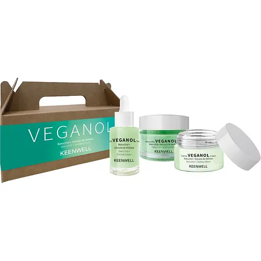 Набір для обличчя Keenwell Ritual Veganol омолодження та пружність шкіри: крем + сироватка + маска