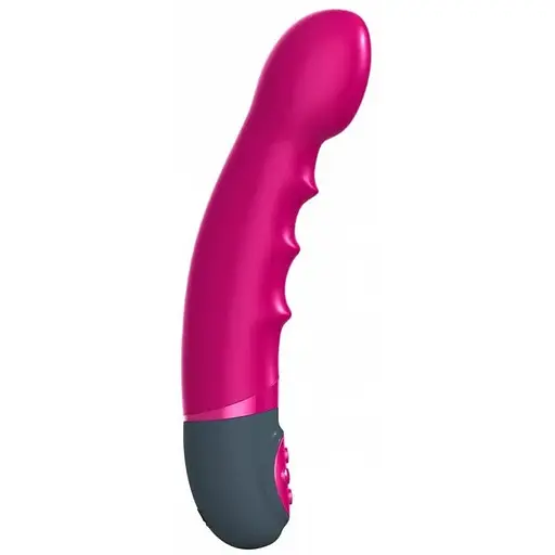 Вібратор для точки G Dorcel Too Much 22 см фуксія