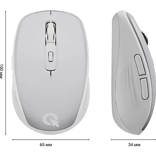 Мышь OfficePro M267G Gray (M267G) [144304] - фото 10