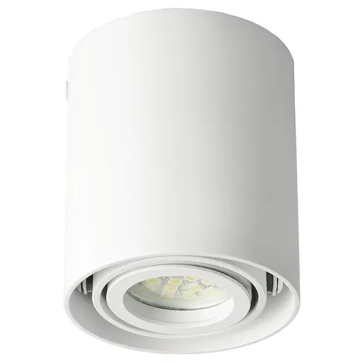 Підсвічування тубус Brille накладне AL-81/1 GU10 SWH IP20 MR16 26-817