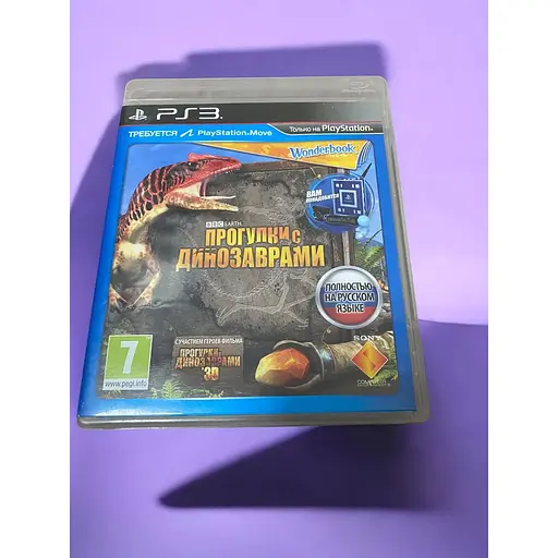 Локализованный диск на PlayStation 3 Прогулки с динозаврами