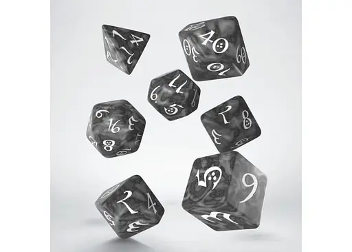 Набір кубиків Classic RPG Smoky & white Dice Set , 7 шт. (SCLE11) - фото 2