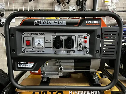 Бензиновый генератор Vackson FPG8000Е1 220 В 3.5 кВт - фото 4