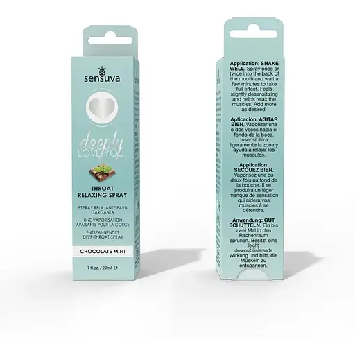 Спрей для мінету Sensuva Deeply Love You Chocolate Mint (29 мл) - фото 4