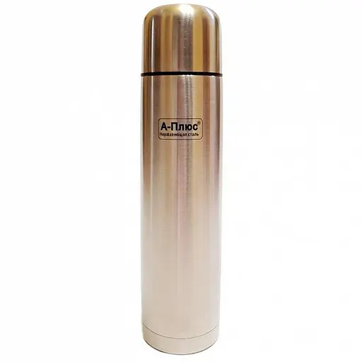 Термос з нержавіючої сталі A-PLUS FL 1754 1000 ml з чохлом - фото 1