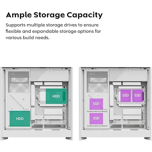 Корпус MONTECH HS01 (W) (HS01 (W)) - фото 13
