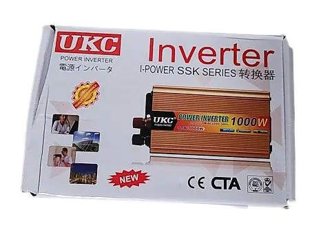 Преобразователь постоянного тока 1000W UCK SSK-1000W AC/DC инвертор для автомобиля 12В-220В - фото 4