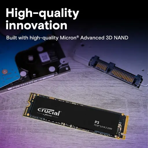 SSD накопитель Crucial P3 2TB (CT2000P3SSD8) [142559] - фото 7