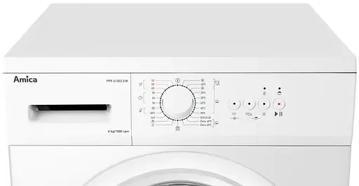 Стиральная машина Amica PPF 61002 EW автоматическая - фото 2