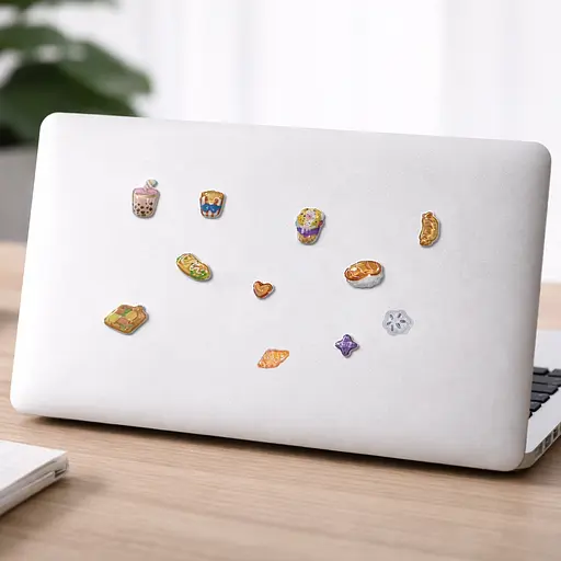 Набір 3D-наліпок Tiki Wiki Crystal Тікі смаколики (51368) - фото 4