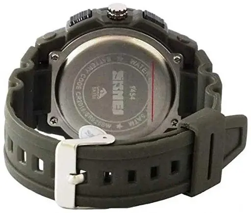 Мужские спортивные часы Skmei 1454 Зеленый - фото 6