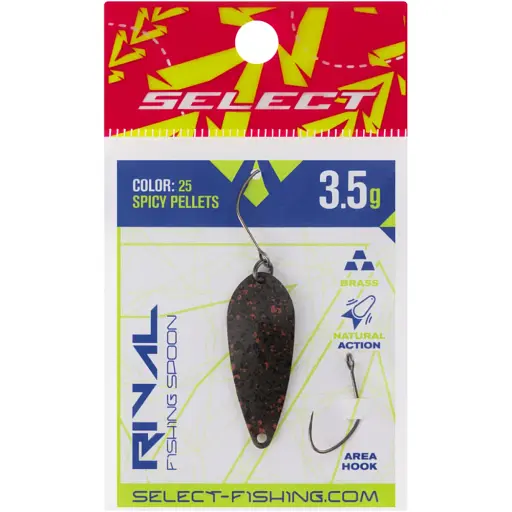 Блесна Select Rival 3.5g 34mm #25 Spicy Pellets