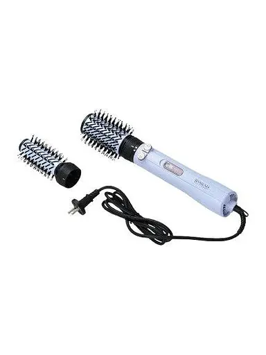 Фен-щетка IPARAH P-269R мультистайлер 2-в-1 для сушки и укладки волос, керамическое покрытие, 3 режима работы, голубой - фото 2