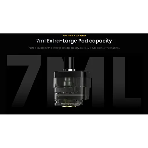 Под-система Smoant Pasito 3 100W Pod 2800mAh 7ml електронна сигарета Kit Space Grey (18827) - фото 4