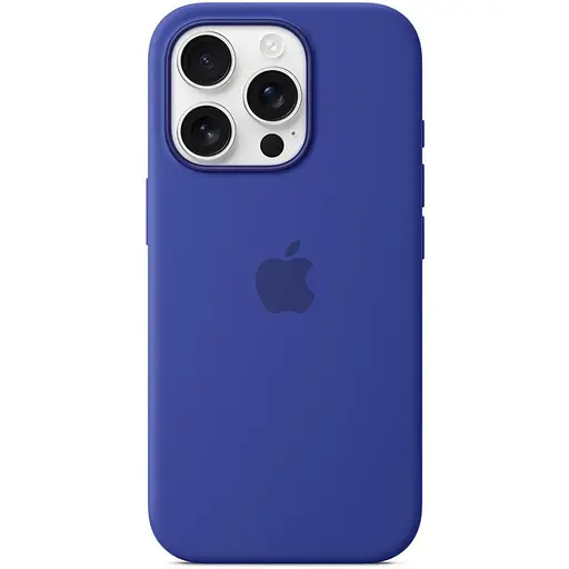 Чехол Epik Silicone case AAA with Magsafe and Animation для Apple iPhone 16 Pro Max 6.9 Ultramarine - фото 2