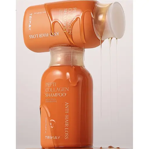 Шампунь против выпадения волос Trimay Pepti Collagen Anti-Hair Loss Shampoo с пептидами и коллагеном 310 мл - фото 5