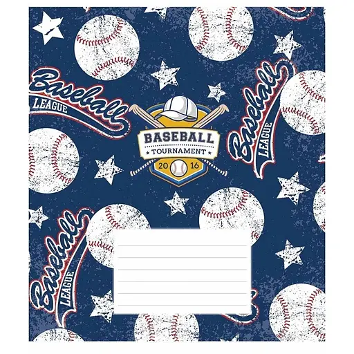 Зошит учнівський "Champions" 024-3342K-2 в клітинку, 24 аркуша