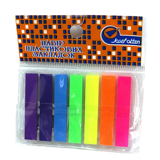 Пластикові стікери J.Otten Sticks, 45x7 мм, 140 шт., 2 шт. в упаковці (В асортименті)