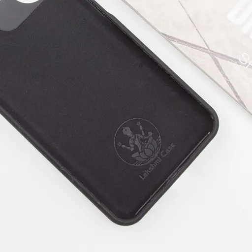 Чохол Silicone Cover Lakshmi Full Camera (AA) для Motorola Moto G75 5G Чорний / Black - фото 3