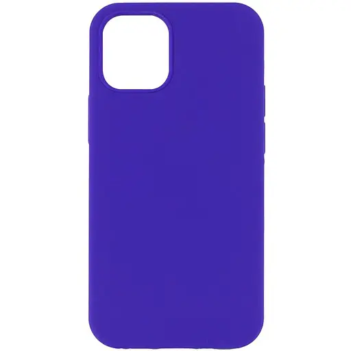 Чохол Epik Silicone Case Full Protective AA NO LOGO для Apple iPhone 14, 6.1 Фіолетовий/Ultra Violet - фото 1